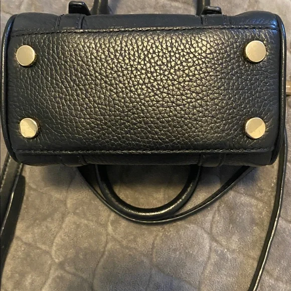 Michael Kors Black Pebbled Leather Mini Bag - Picture 5 of 12